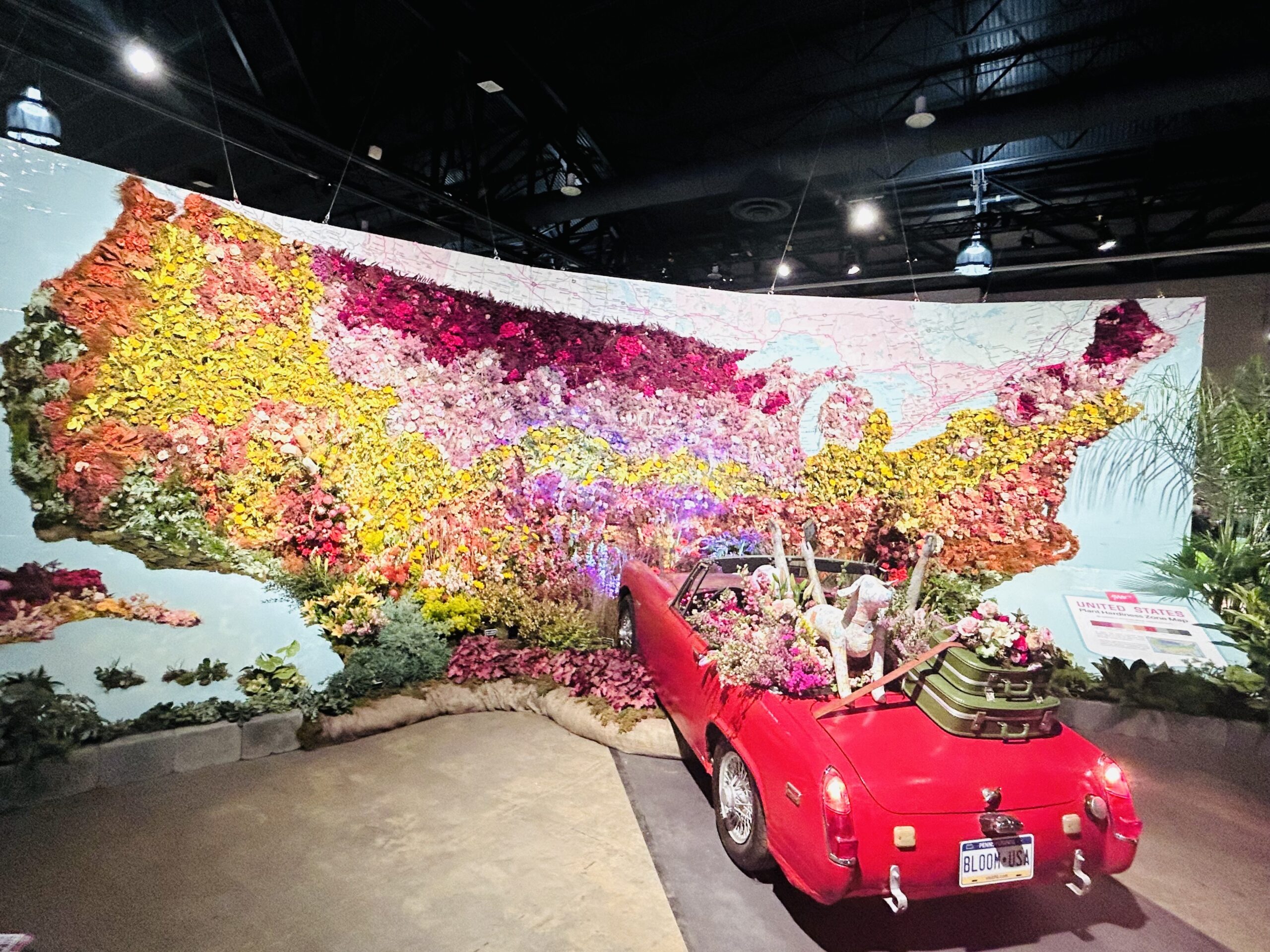 Philadelphia Flower Show, flowers across the USA