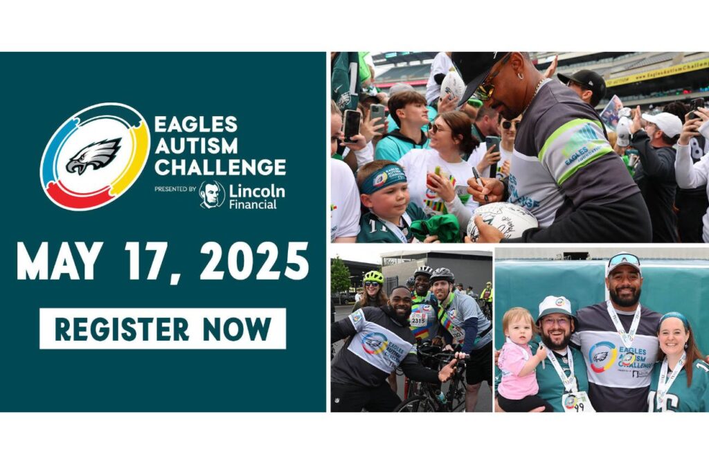 The Eagles 2025 Autism Challenge is May 17, 2025