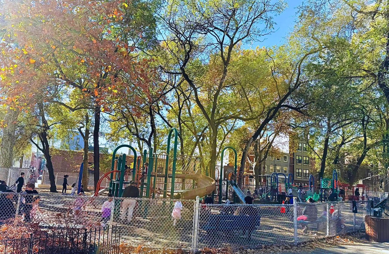 Starr Garden in south Center City Philadelphia has an expansive public playground.