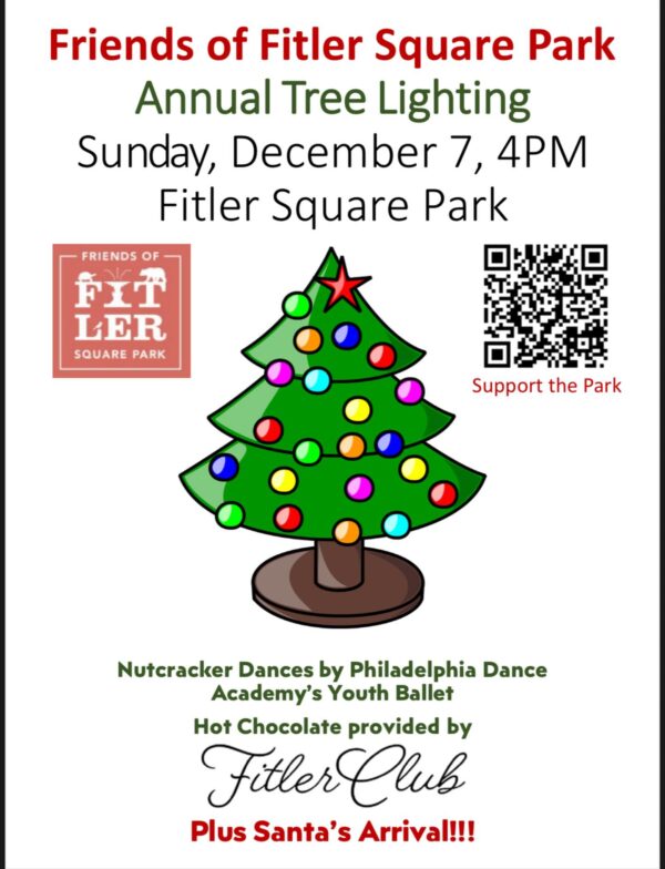 Friends of Fitler Square Park Tree Lighting
