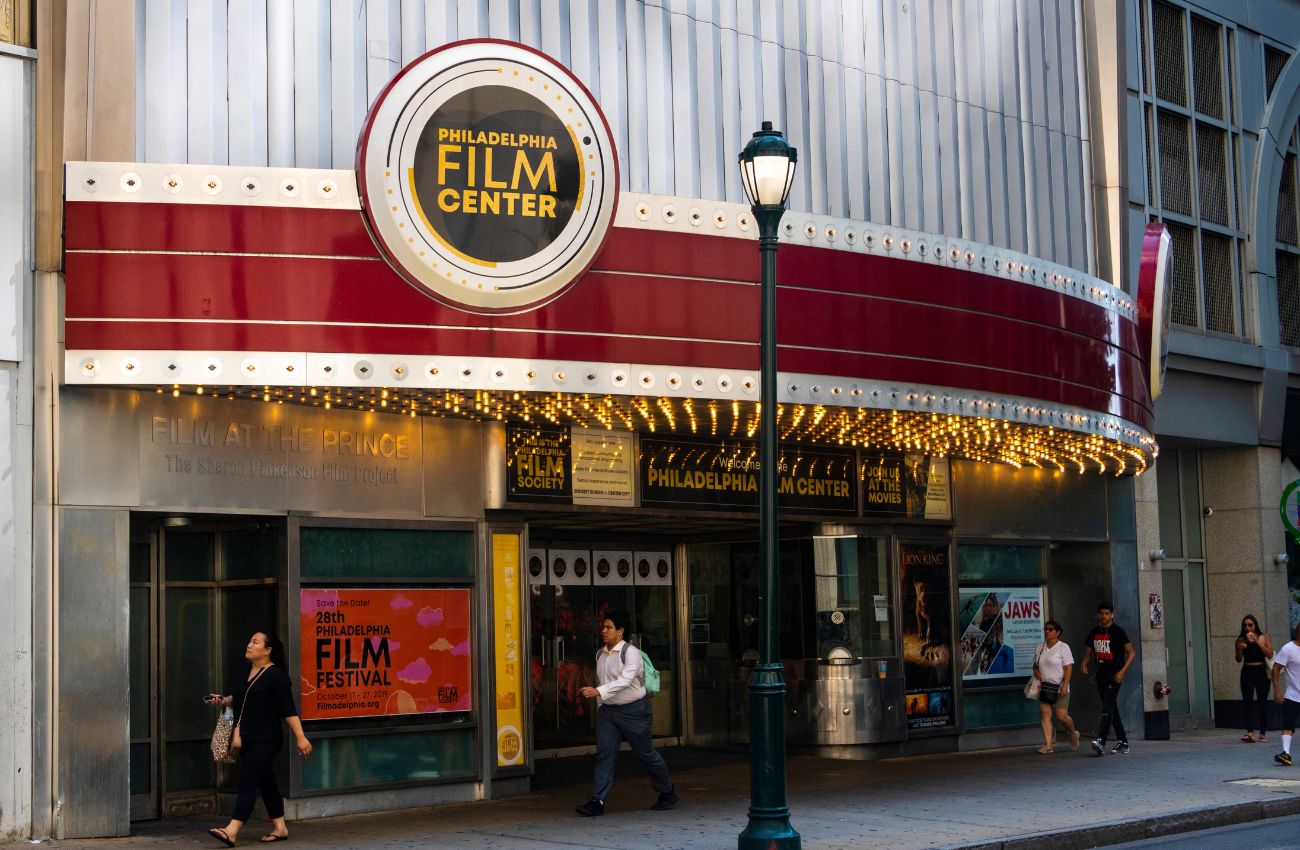 The Philadelphia Film Society is a classic Philly movie theater to visit.