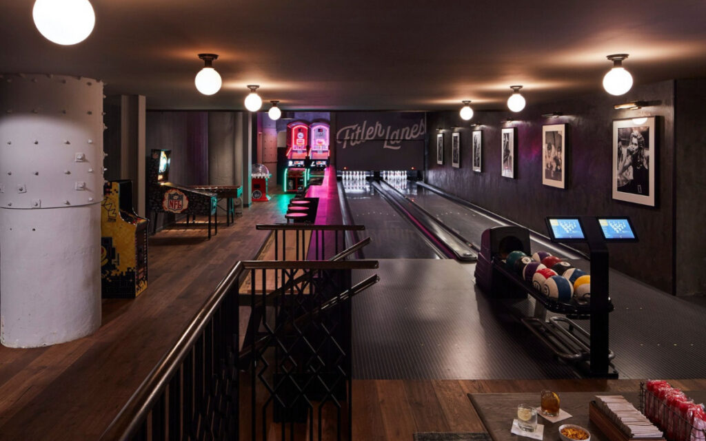 Bowling at Fitler Club in Philadelphia