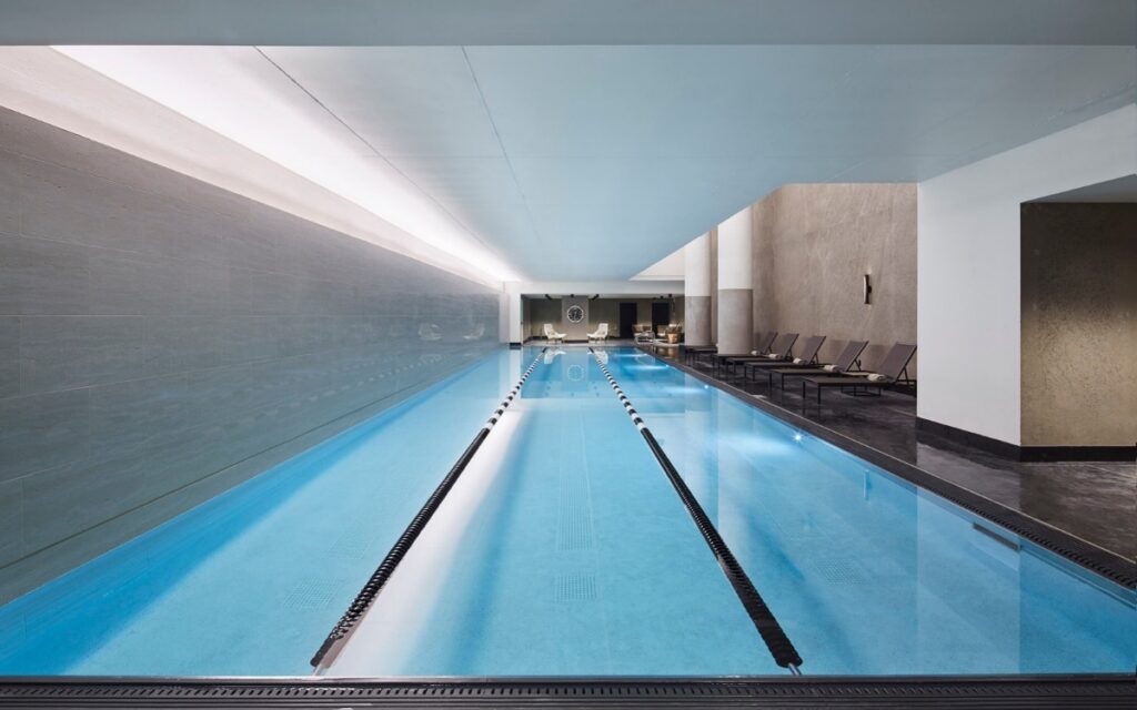Pool at Fitler Club in Philadelphia