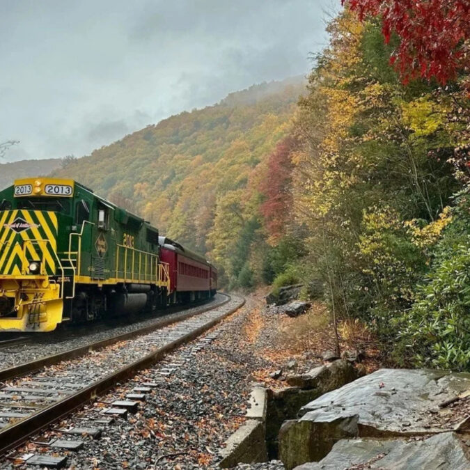 Lehigh Gorge Scenic Railway in Jim Thorpe, Pennsylvania