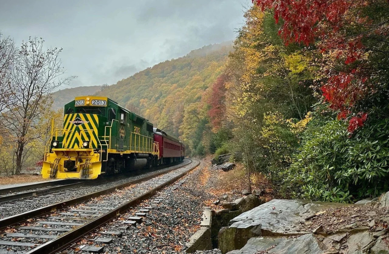 Lehigh Gorge Scenic Railway in Jim Thorpe, Pennsylvania