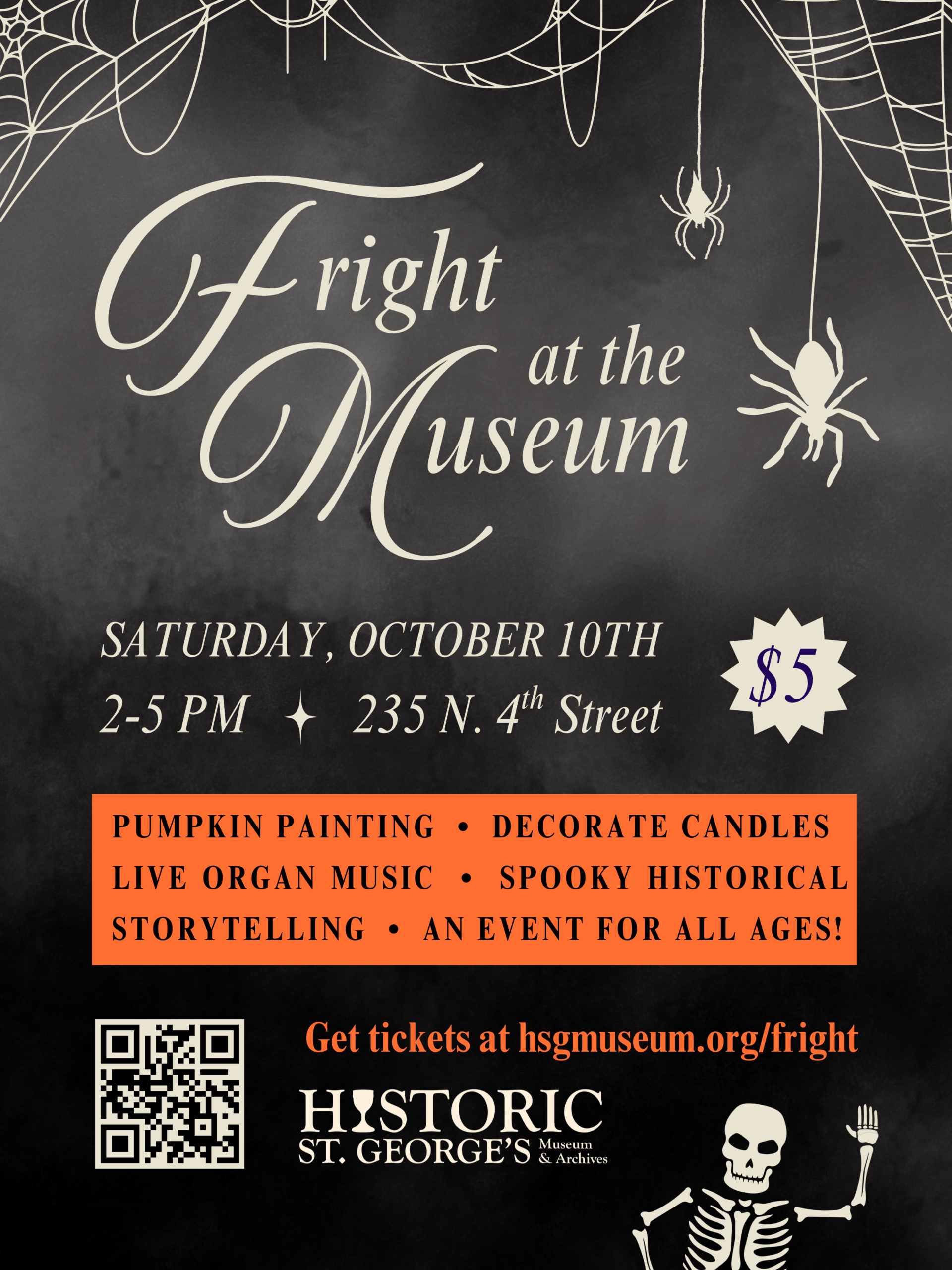 $5 Fright at the Museum