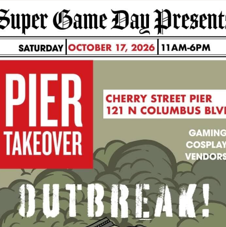 SuperGameDay Takeover: Outbreak at Cherry Street Pier